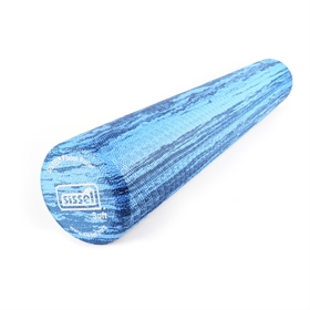 Sissel Foam roller ekstra blød, blå 90 x 15 cm