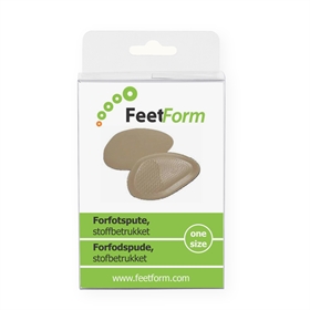 FeetForm gel forfodspude, med stof, one size